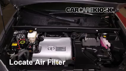 2013 Toyota Highlander Hybrid Limited 3.5L V6 Filtre à air (moteur) Contrôle